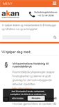 Mobile Screenshot of akan.no